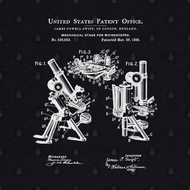 Microscope Patent White by Luve